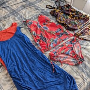 Maternity Vacay Bundle | Motherhood Maternity Swimsuit | Maternity Dresses
